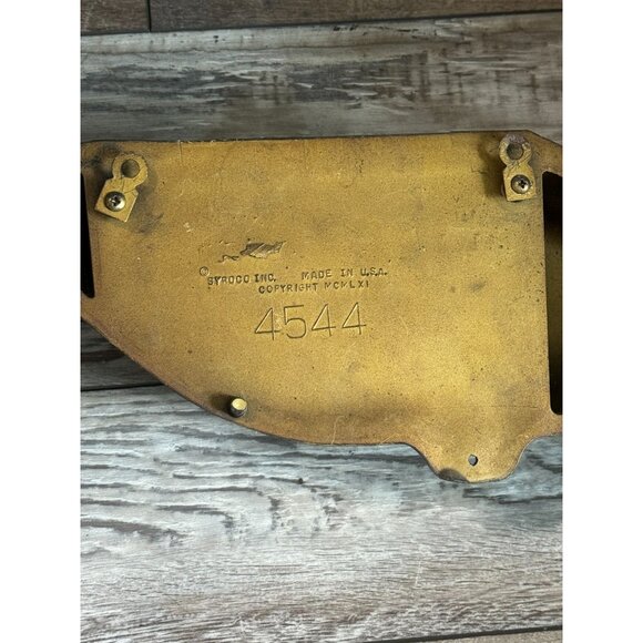 Vintage Syroco Duck Wall Sconce Planter #4544 - Picture 9 of 12